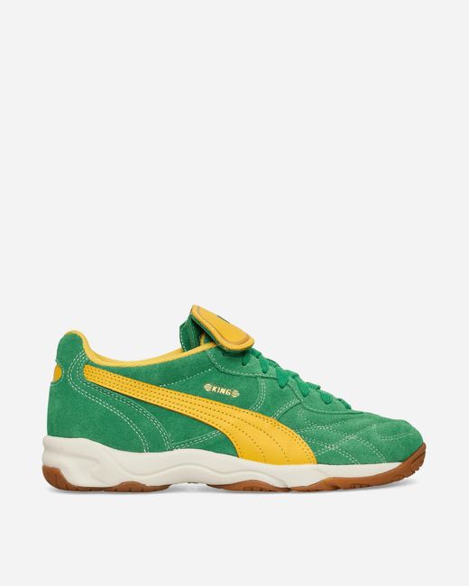 PUMA King Indoor Royalty Sneakers Archive Green / Yellow Sizzle for men