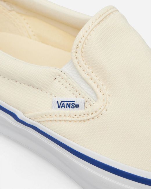 Vans White Slip-On Reissue 98 Lx Sneakers Off for men