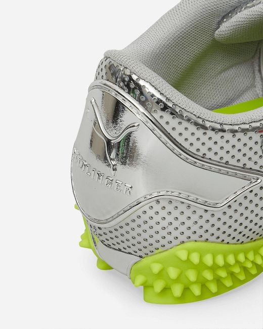 OTTOLINGER Green Puma Mostro Low Sneakers Silver / Lime
