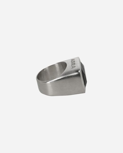 Abra White Stone Ring