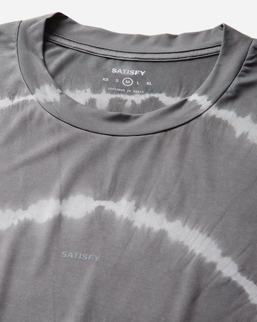 Satisfy Gray Auralite T-Shirt Stone Mountain Tie Dye for men
