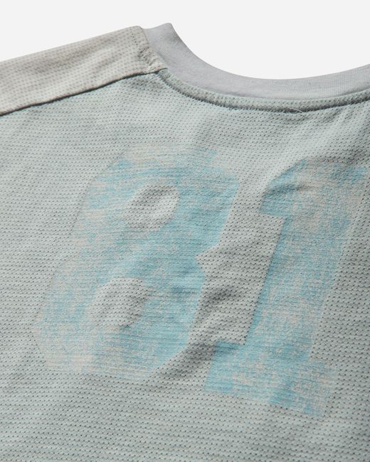 Guess Blue Women S Piqué Mesh T-shirt Minty