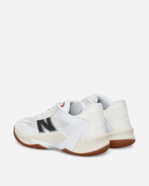 New Balance White P350 Sneakers / Sea Salt for men