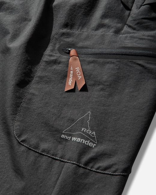 Roa Gray And Wander Breathable Pants Charcoal for men