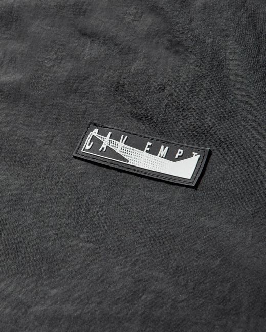 Cav Empt Black Reflect Tape Watch Jacket for men