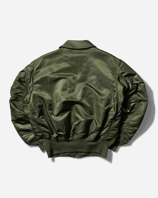 Alpha Industries S Cwu 45 Jacket Sage in Green for Men | Lyst