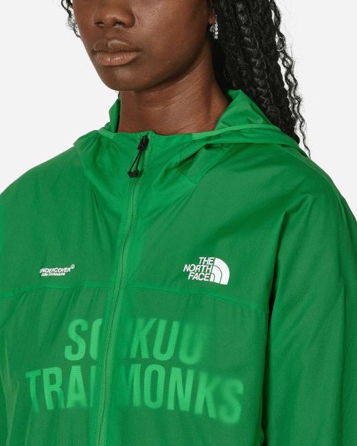 The North Face Project X Green Undercover Soukuu Trail Run Packable Wind Jacket Fern