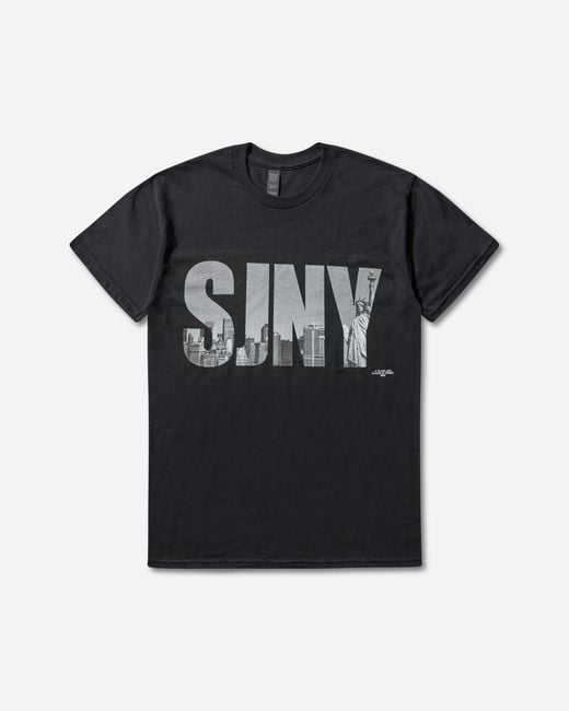SLAM JAM Black New York City T-Shirt for men