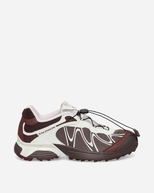 Salomon White Xt-Whisper Sneakers Walnut Bitter Chocolate Vanilla Ice for men