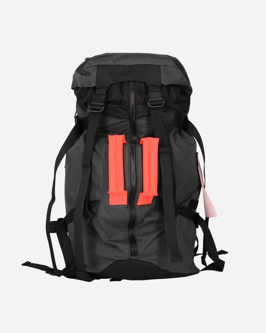 GR10K Black Zipped Backpack Charcoal for men