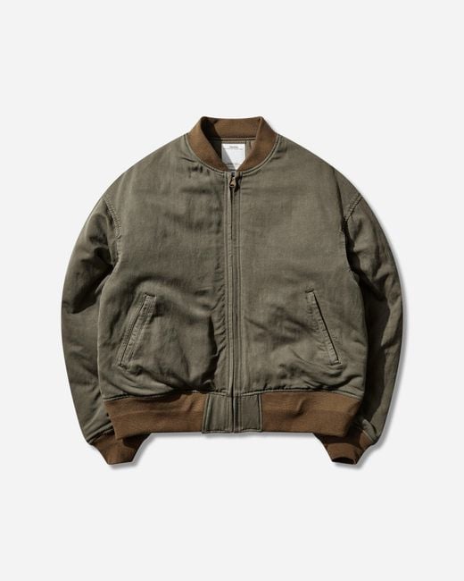 Visvim Green Men S Barton Down Jacket Olive for men