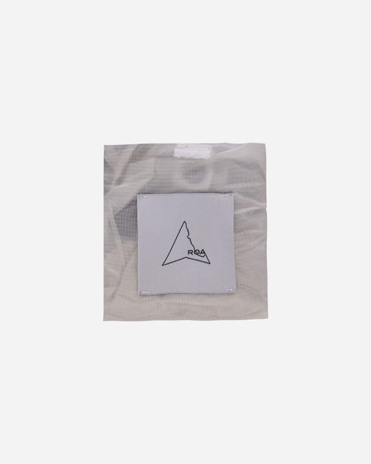 Roa White Laki Small Packable Knot Bag Wispy Clouds for men