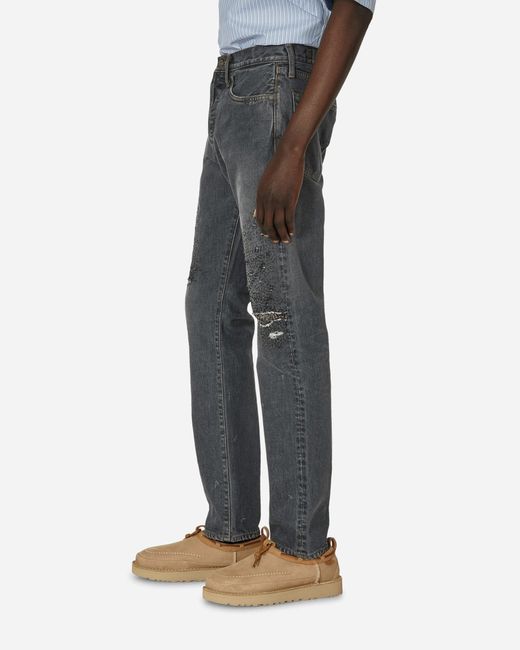 Kapital Gray 14oz Denim 5p Monkey Cisco (3yearsfade) for men