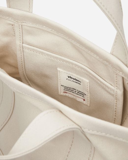 Visvim White Juneau Tote (S) Ivory for men