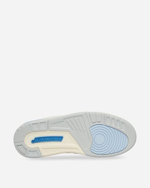 Nike Blue Air Jordan 3 Retro Sneakers Lucky Shorts for men
