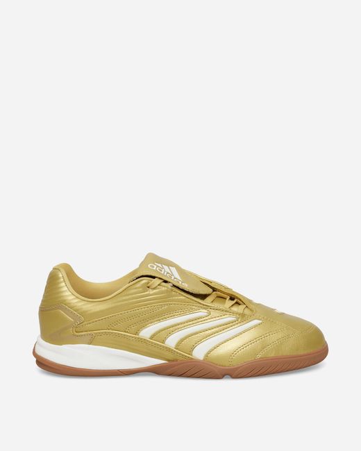 Adidas Yellow Predator Sala Sneakers Metallic for men