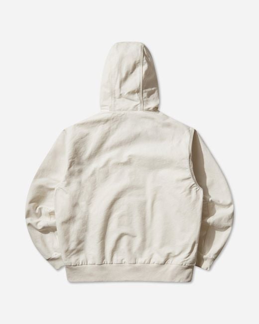 Carhartt Natural Og Active Jacket Wax (Rinsed) for men