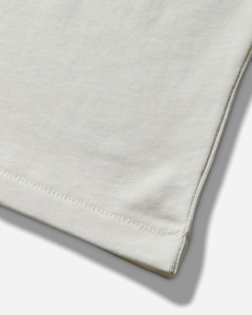 A Bathing Ape White Men S Bape Kiss Logo T-shirt Ivory for men