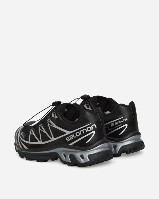 Salomon Black Xt-6 Gore-Tex Sneakers for men
