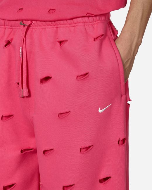 Nike Pink Jacquemus Swoosh Sweatpants Watermelon for men
