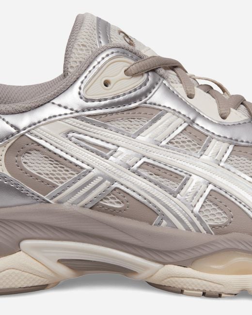 Asics White Gel-Nyc 2.0 Sneakers Smoke Pure for men