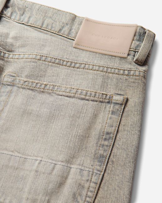 Our Legacy White S Third Cut Jeans Wolfpack Wash for men
