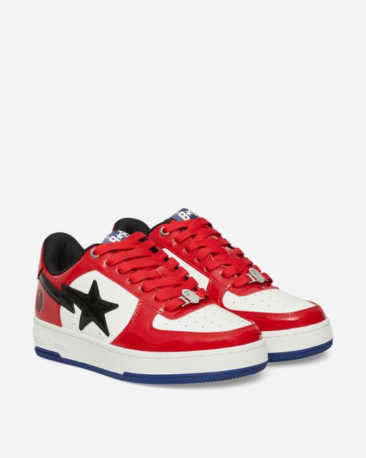 A Bathing Ape Red Bape Sta #1 M2 Sneakers for men