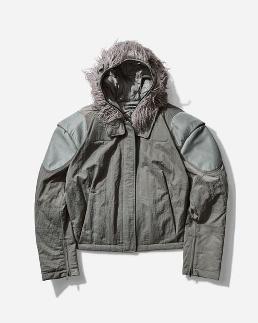 DingYun Zhang Gray S Havoc Biker Jacket for men