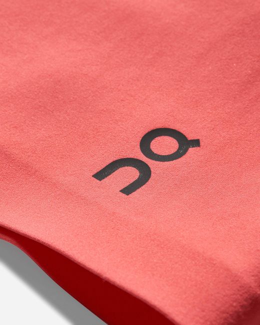 On Shoes Red S Studio Open Back Crop Top Coral for men