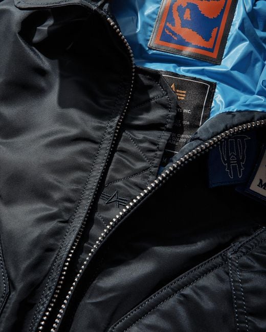 GR10K Blue Alpha Industries Cwu-45 Bomber Jacket Rep for men
