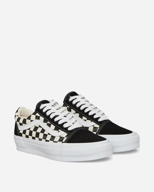 Vans White Old Skool Lx Og Sneakers Checkerboard for men