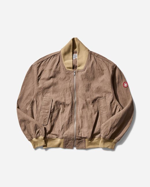 Cav Empt Brown Men S Canvas Zip Jacket for men