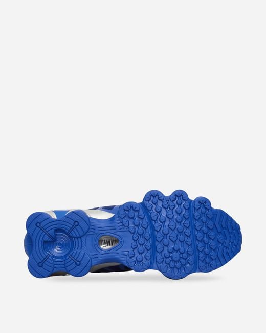 Nike Blue Shox Tl Sneakers Hyper Royal / Metallic Silver for men