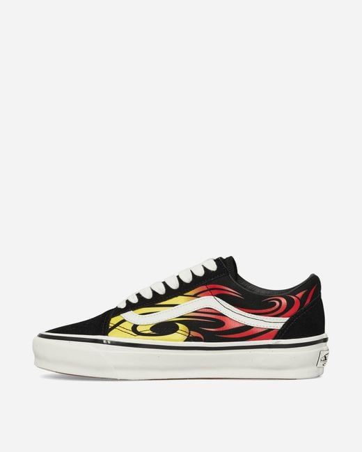 Vans Premium Old Skool Y2k Flame Sneakers Black / White for men