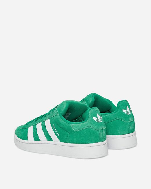 adidas Wmns Campus 00s Sneakers / Cloud White in Green