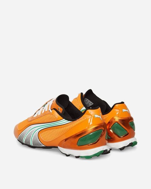 PUMA Orange V-s1 Totalenergies Caf Africa Cup Of Nations Sneakers Rickie / White for men