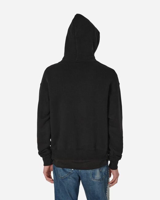 Off-White c/o Virgil Abloh Black Off Stamp Skate Hooded Sweatshirt for men
