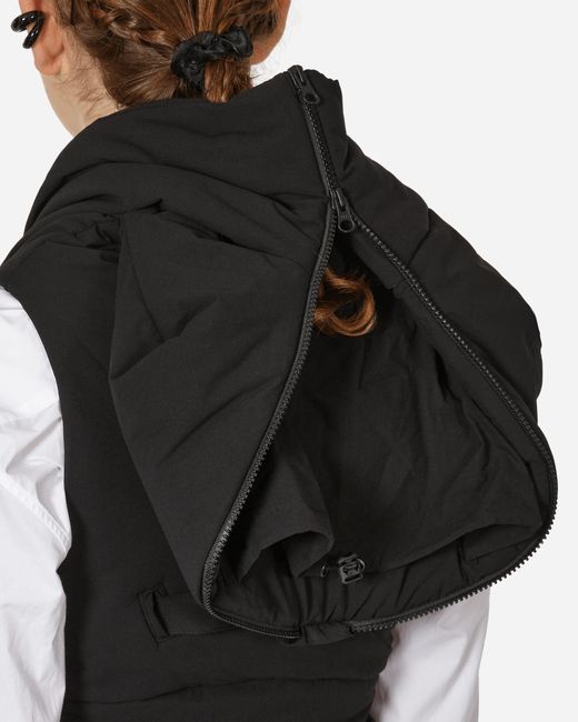Hyein Seo Black Origami Bag Vest