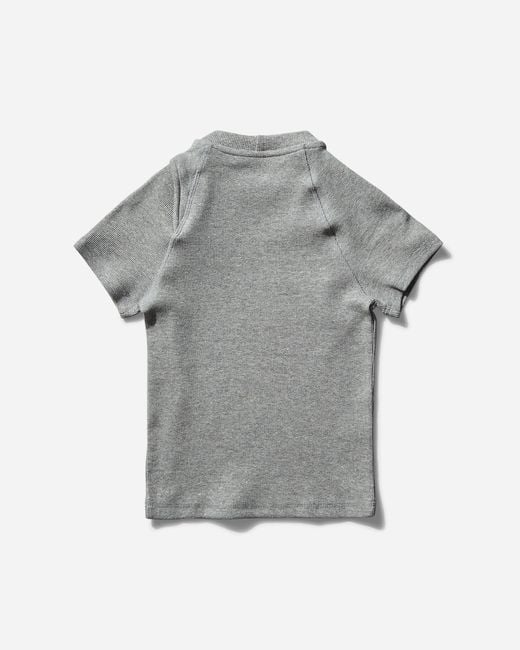 OTTOLINGER Gray S Decontructed Rib T-Shirt Melange