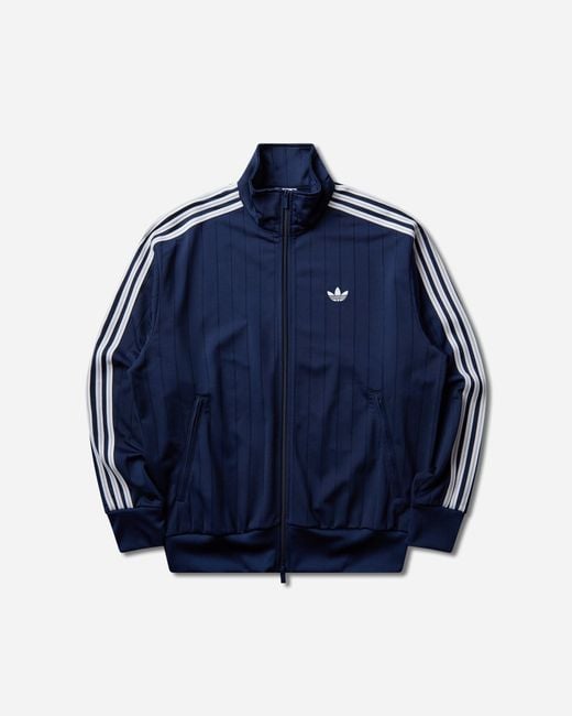 Adidas Blue Firebird Drop Needle Track Top Night for men