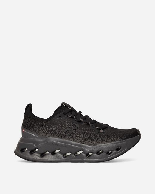 On Shoes Black S Cloudsurfer Max Sneakers Eclipse for men
