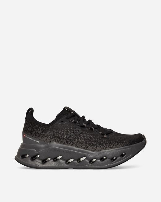 On Shoes Black S Cloudsurfer Max Sneakers Eclipse for men