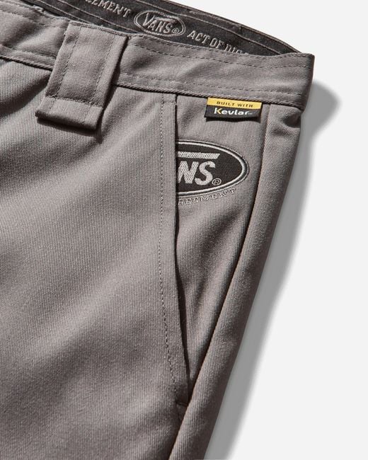 Vans Gray Act Of Disagreement A-abrasion Pants Smoked Pearl for men