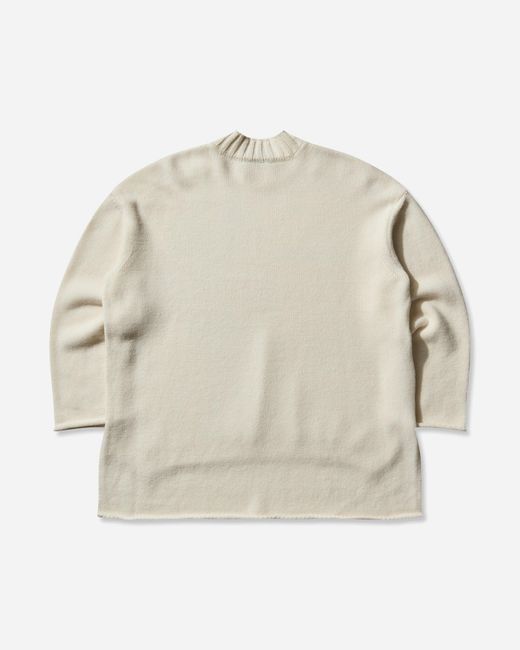 Undercover Natural Men S Faust Wool Sweater Off for men