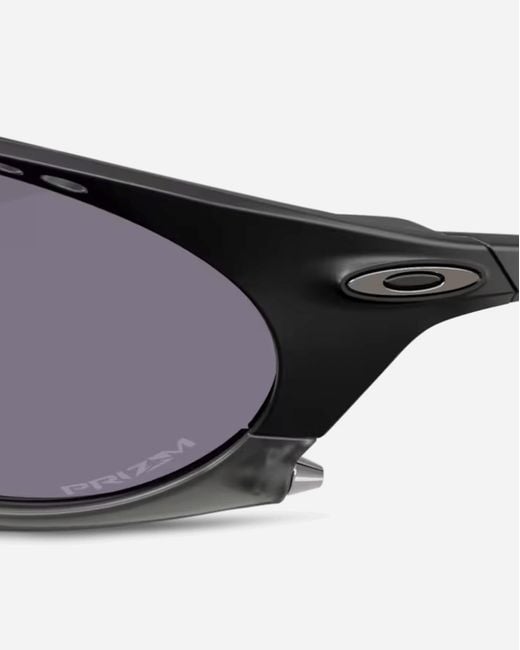 Oakley White Plantaris Sunglasses Prizm Grey / Matte for men