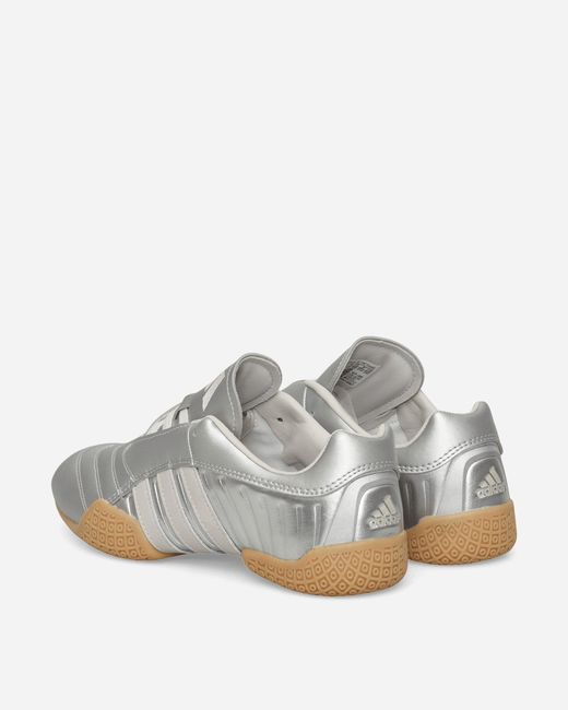 Adidas White Women S Taekwondo Mei Elite Sneakers Silver Metallic
