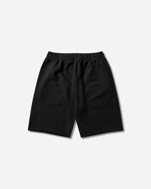 No Problemo Black Logo Sweatshorts for men