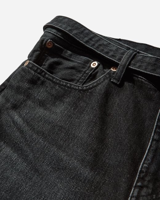 Sacai Black Men S Denim Pants for men