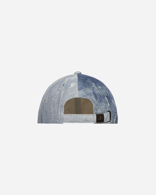 Our Legacy Blue Ballcap Digital Denim Print for men