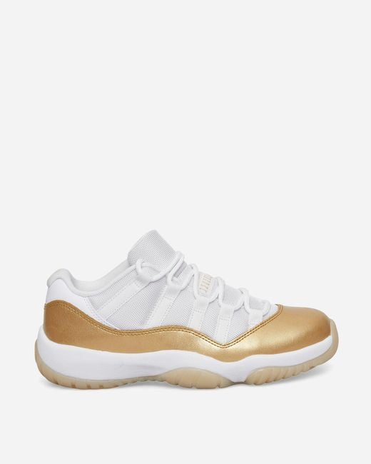 Nike White S Air Jordan 11 Low Mother S Day Sneakers Metallic